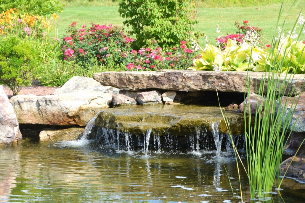 Waterfall water feature